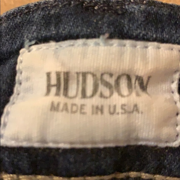 hudson dark wash jeans - Picture 4 of 6